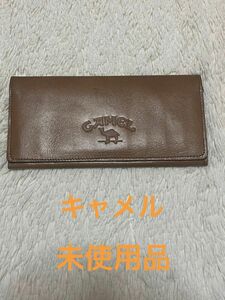 【未使用】CAMEL キャメル 長財布 茶色 ブラウン レディース