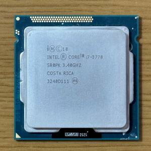 Intel Core i7-3700 3.40GHz 動作確認品