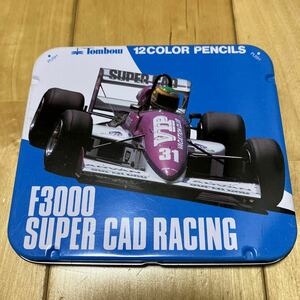F3000 SUPER CAD RACHING Tombow 色鉛筆　缶のみ　レトロ　トンボ鉛筆
