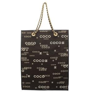 【4fc2232】シャネル トートバッグ/COCO/キャンバス/ブラウン/ゴールド金具 【中古】レディース