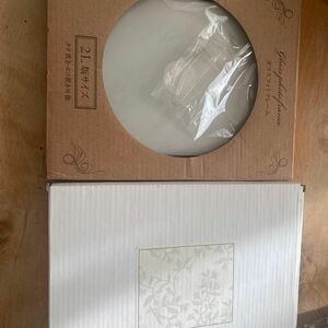 写真立て　2枚セット　ガラス製　未使用品