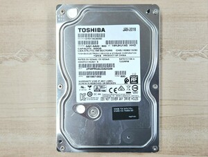 【送料無料】中古HDD 500GB 3.5インチ 東芝 DT01ACA050 JAN-2018 TOSHIBA 動作確認済 健康状態:正常 HDD 内臓HDD 送料無料 3.5インチ⑬