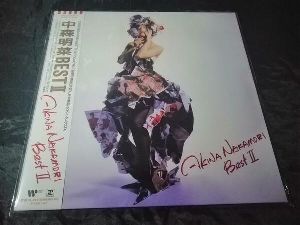 新品　BEST II 完全生産限定盤　中森明菜　カラーヴァイナル仕様　レコード　LP　レア　特価