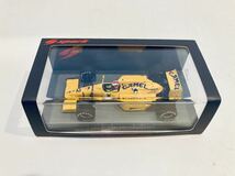 【送料無料】1/43 Spark キャメル ロータス ランボルギーニ 102 #12 J.ハーバート Japan GP 1990 タバコ仕様_画像3