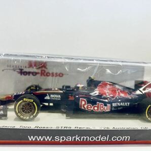 【送料無料】1/43 Spark Toro Rosso トロロッソ ルノー STR9 #26 D.クビアト Australian GP 2014の画像5