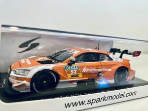 【送料無料】1/43 Spark アウディ RS5 Audi Sports Team Rosberg #53 J.グリーン DTM 2018