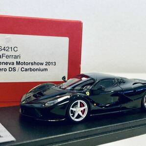 【送料無料】1/43 Look Smart ラ フェラーリ La Ferrari Geneva Motorshow 2013 Nero DS/Carboniumの画像1