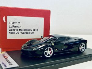 【送料無料】1/43 Look Smart ラ フェラーリ La Ferrari Geneva Motorshow 2013 Nero DS/Carbonium