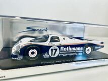 【送料無料】1/43 Spark ポルシェ 962C #17 D.ベル-H.シュタック-A.ホルバート Winner Le Mans 1987 タバコ仕様_画像1