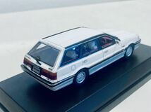 【送料無料】 1/43 ハイストーリー 日産 スカイライン ワゴン パサージュ GT ターボ 1986 (7th) ホワイト/シルバー_画像7