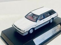 【送料無料】 1/43 ハイストーリー 日産 スカイライン ワゴン パサージュ GT ターボ 1986 (7th) ホワイト/シルバー_画像6