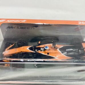 【送料無料】1/43 Spark McLaren Honda マクラーレン ホンダ MCL32 #14 F.アロンソ Australian GP 2017の画像6