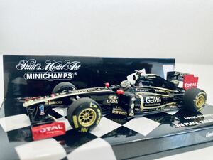 1/43 Minichamps ロータス ルノー GP R31 #9 N.ハイドフェルド 3rd Malaysian GP 2011