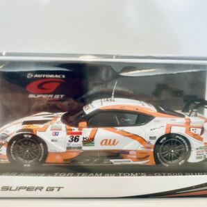 【送料無料】1/43 Spark au トムス GR スープラ TGR TEAM au TOM’S #36 坪井翔-宮田莉朋 スーパーGT 2023 Championの画像5