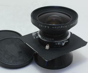 SCHNEIDER SUPER ANGULON 90mm F5.6 ★品質保証付(qb08-069-22) シュナイダー スーパーアンギュロン