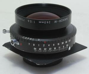 Nikon (ニコン) NIKKOR W 240mm F5.6 大判カメラ用レンズ(qb08-062-28)