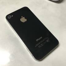 ★1円～！ 【美品】スマホ　iPhone4 Softbank 13.5GB ブラック 利用制限〇 本体 初期化済み　_画像2