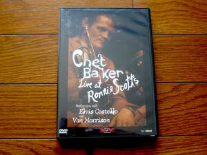 DVD CHET BAKER LIVE AT RONNIE SCOTT'S. ELVIS COSTELLO / VAN MORRISON