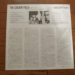 LP カラー・フィールド テリー・ホール ディセプション COLOUR FIELD / TERRY HALLの画像4