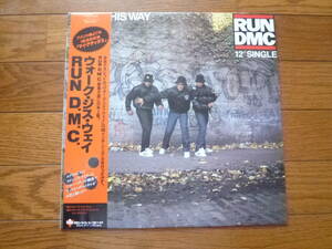 LP RUN D.M.C. ウォーク・ジス・ウェイ　12インチシングル