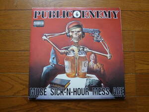 LP PUBLIC ENEMY / MUSE SICK-N-HOUR MESS AGE 2枚組