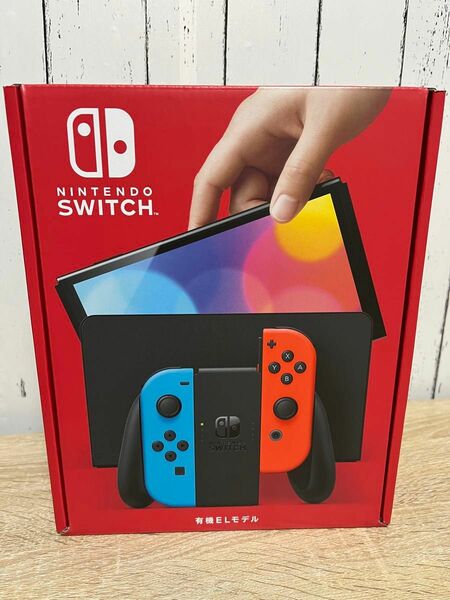 新品未開封Nintendo Switch 有機ELモデル ニンテンドースイッチ ネオンブルー ネオンレッド 有機EL