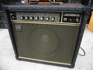 49 送140サ 0211&B23 Roland JAZZ CHORUS JC-50 中古品