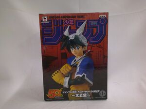 28 送60サ 0211$F29 太公望 「封神演義」 ジャンプ50周年 アニバーサリーフィギュア～太公望～ 中古品