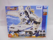 35 送100サ 0219$D04 タカラトミー　ジョブレイバー　ＤＸスカイブレイバー　ＡＮＡジェット旅客機 中古品_画像1