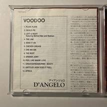 【日本盤CD特集】で検索！ D'Angelo Voodoo 対訳 解説 有りPino Palladino DJ Premier Roy Hargrove QuestLove 参加_画像2