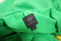 正規 00S adidas アディダス トラック パンツ ジャージ 万国旗タグ 復刻 黒タグ トレフォイル 542350 緑 サイズ0 本物 130O_画像6