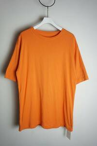 定番正規 SH エスエイチ COTTON S/S T-SHIRT 半袖 Tシャツ カットソー ビッグシルエット SH-SSCN-001 オレンジ L 本物 228O