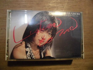 レア 貴重 （4） カセットテープ 中森明菜 - Listen to Me -1991・7・27~28 MAKUHARI Messe Live- 1991年 歌詞カード付 2本組 歴史的ライブ