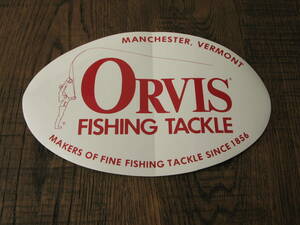 デッドストック★オービス ステッカー シール ORVIS フライ フィッシング レトロ レア 当時物★希少 オールド　ヴィンテージ