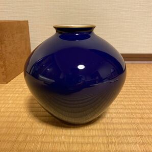 香蘭社 有田焼 花瓶 花器 フラワーベース 花入 花生 蘭の香の画像2