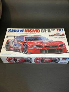 タミヤ ザナヴィ ニスモ GT-R R34 ディテールアップパーツ付