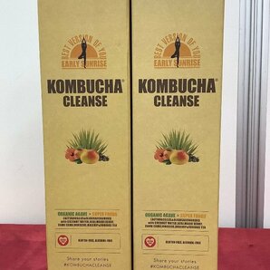 KOMBUCHA CLEANSE コンブチャクレンズ 720ｍｌ アイランドマンゴー 2本セット 賞味期限2025.7月末 ACBF 未使用品の画像1