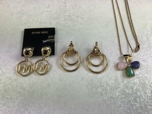 ハナエモリ AVON 他 ネックレス イヤリング アクセサリー まとめ Monet 開閉固め ACBF 中古品