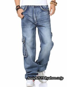 Джинсы багги брюки джинсовые брюки джинсовые грузовые брюки мужские брюки джинсовая джинсовая