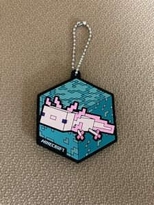 マインクラフト マイクラ カプセルラバーマスコット ガチャ ガチャガチャ カプセルトイ ウーパールーパーAXOLOTLキーホルダー