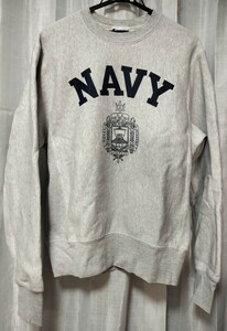 美品 US企画 Champion チャンピオン リバースウィーブ スウェット アメリカ NAVY USA men