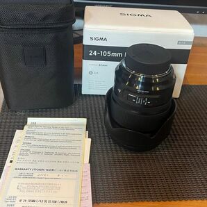 【美品】SIGMA 24-105mm F4 DG OS HSM Art Nikon ニコンFマウント＋USB DOCK UD-01