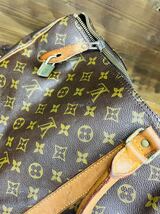 ◇1円 ★ LOUIS VUITTON ルイヴィトン モノグラム キーポル 60 ボストンバッグ 訳あり 旅行バッグ used_画像6