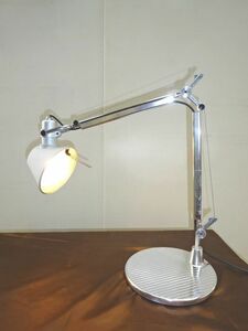 ⑬Artemide アルテミデ TOLOMEO Microトロメオマイクロ スタンドライト 照明　USED品