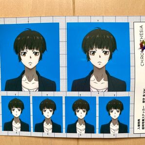 PSYCHO-PASS サイコパス10周年記念展覧会 入場特典 常守朱 証明写真風シール 非売品