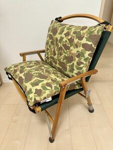 detour life デトアーライフ フォールディング チェア ソファ クッション ダックカモ KERMIT CHAIR カーミットチェア キャンプ 迷彩柄 ②