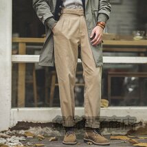 Gurkha pants ロングパンツ グルカ パンツ ズボン メンズ用 カジュアルパンツ カーゴパンツ 通勤 レトロ おしゃれ 緑 選択/XLサイズ_画像2