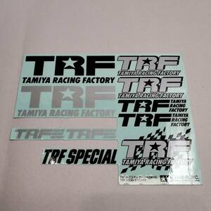 希少！中古◆TAMIYA タミヤ TRF ステッカー シール デカール◆田宮 当時物 