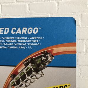 ホットウィール ミニカー HW トラックスターズ トレーラー CAGED CARGO 緑 カーゴ HotWheels TRACK STARSの画像4