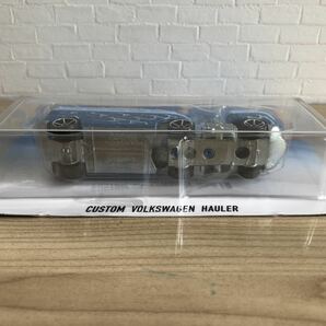 ホットウィール ミニカー HW トラックスターズ トレーラー カスタム フォルクスワーゲン ハウラー フレイムス 水色 HotWheels CUSTOM VWの画像6